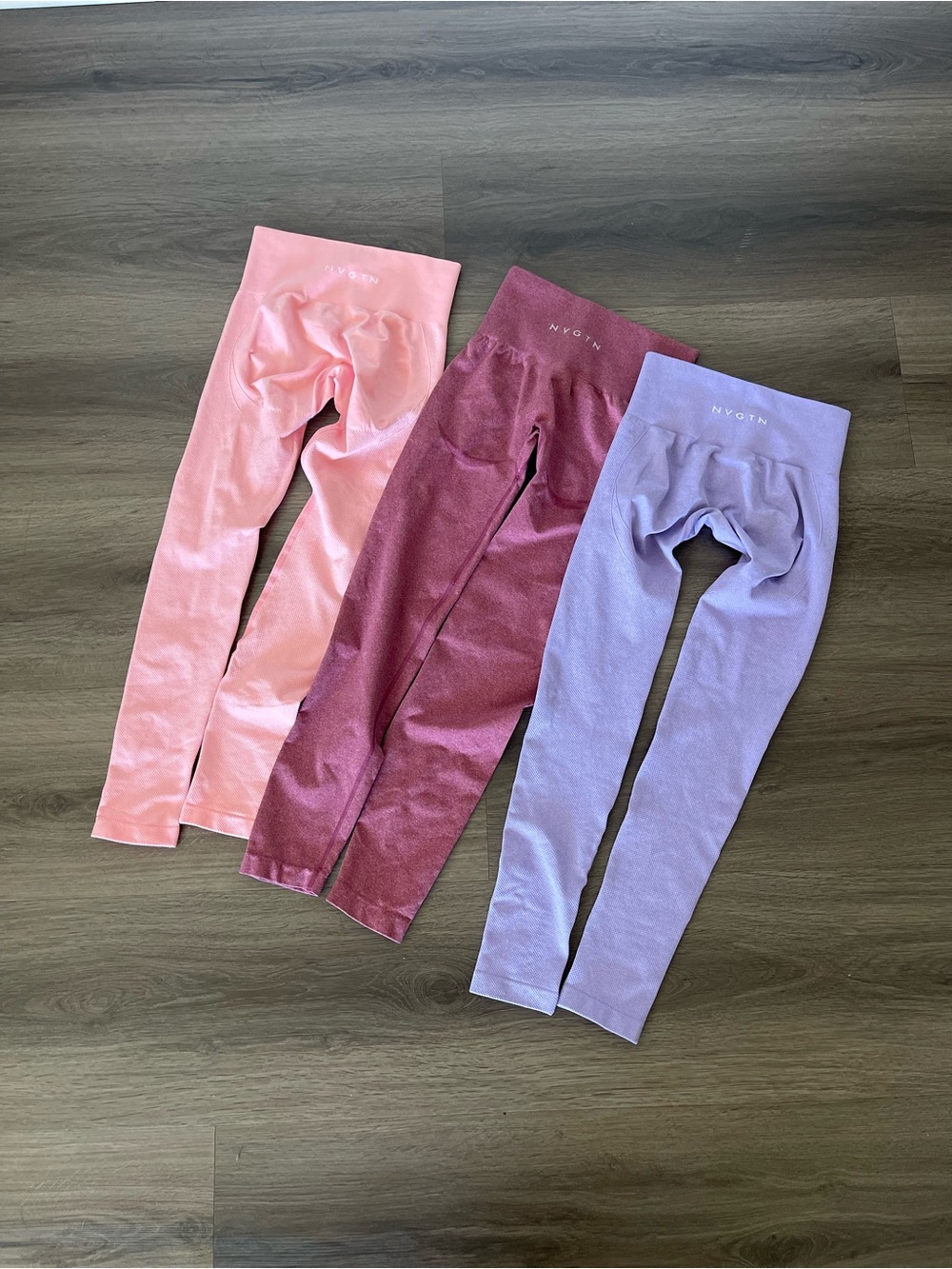 NVGTN Contour Seamless Leggings Lot of 3